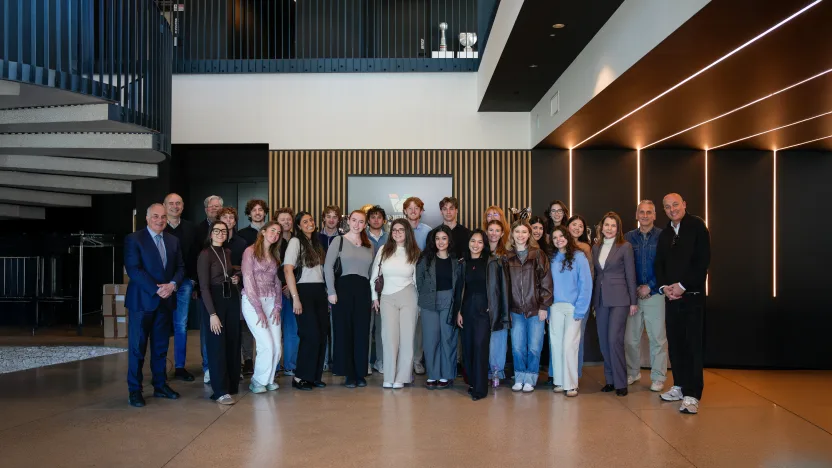 Il Venezia FC protagonista di una company visit con studenti internazionali