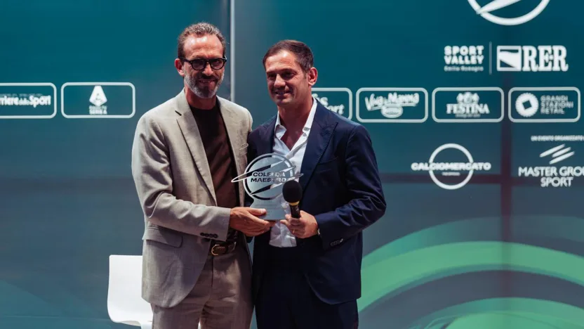 Filippo Antonelli riceve il premio "Colpi da Maestro"