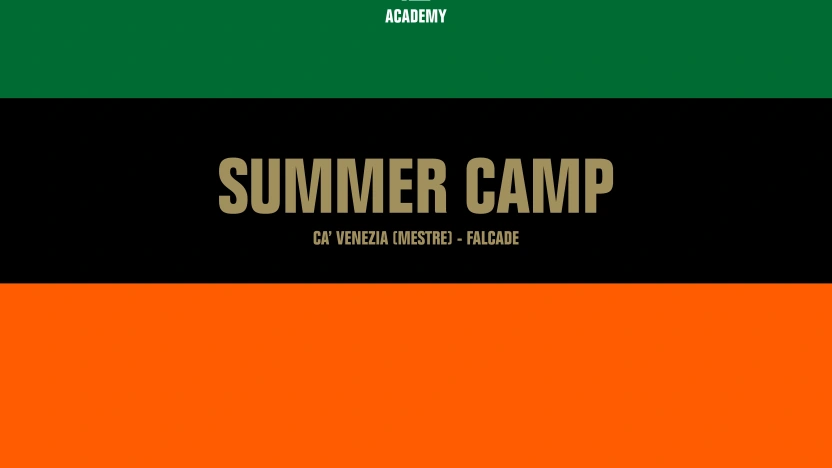 APERTE LE ISCRIZIONI AI SUMMER CAMPS 2026 ARANCIONEROVERDI