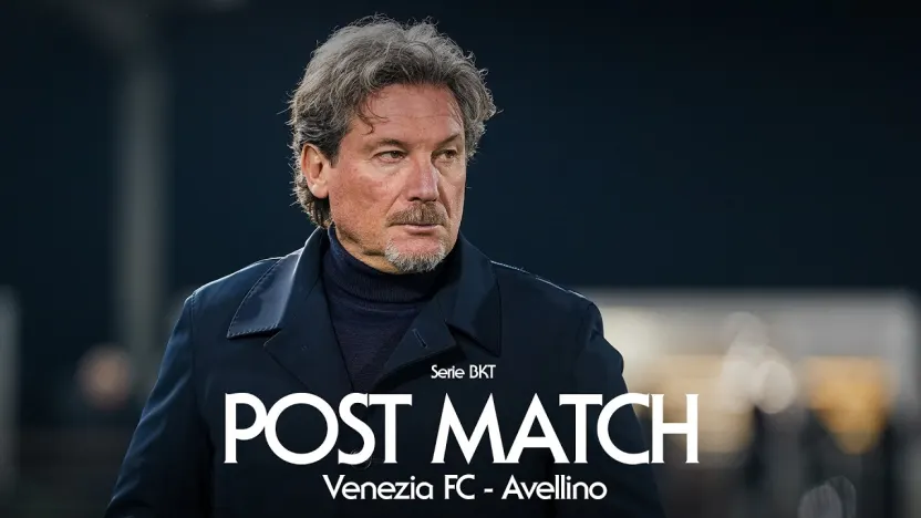 Conferenza Stampa post partita | Giovanni Stroppa | Venezia FC - Avellino