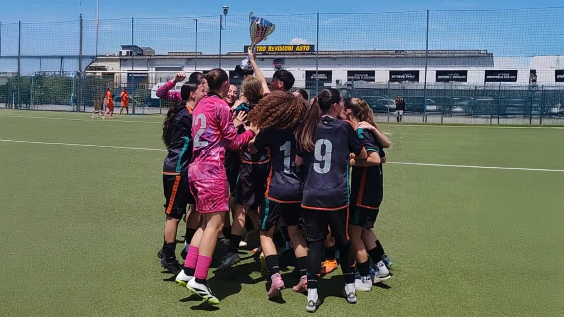 under17 festeggiamenti coppa