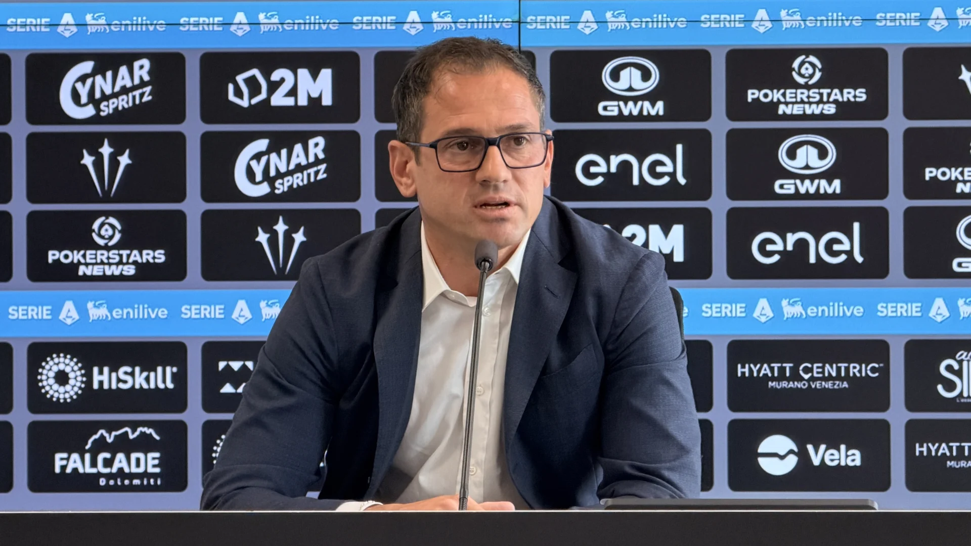 Pressekonferenz von Filippo Antonelli