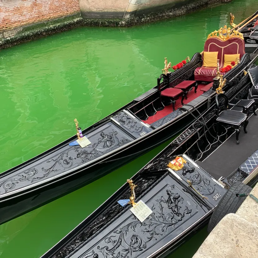 Nicolás García Uriburu: the artist and ecologist who colored the Grand Canal