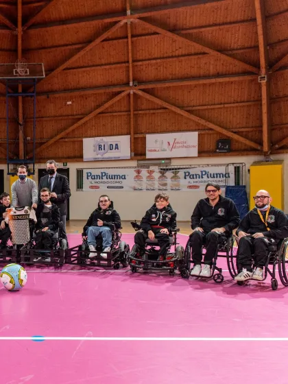 Il Venezia allarga i suoi orizzonti: in Serie A anche nel Powerchair Football