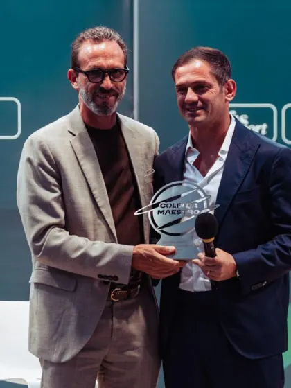 Filippo Antonelli riceve il premio "Colpi da Maestro"