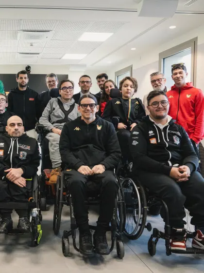 PRESENTATO IL PROGETTO VENEZIA FC POWERCHAIR FOOTBALL