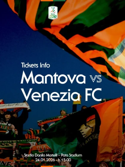 Serie Bkt 25/26: la prevendita per Mantova-Venezia FC