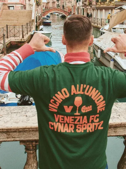 VENEZIA FC AND CYNAR SPRITZ CELEBRATE THEIR PARTNERSHIP WITH A NEW WINTER CAPSULE