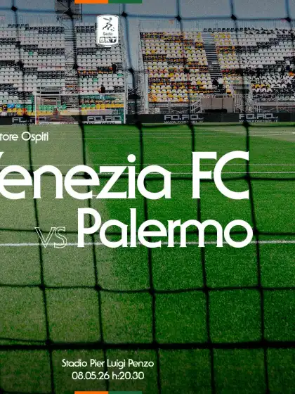 VENEZIA FC–PALERMO: VIETATA LA VENDITA DEI BIGLIETTI AI RESIDENTI PROVINCIA DI PALERMO E PADOVA
