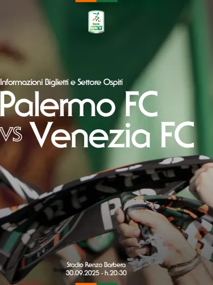 Serie Bkt 25/26: info biglietti e settore ospiti per Palermo-Venezia