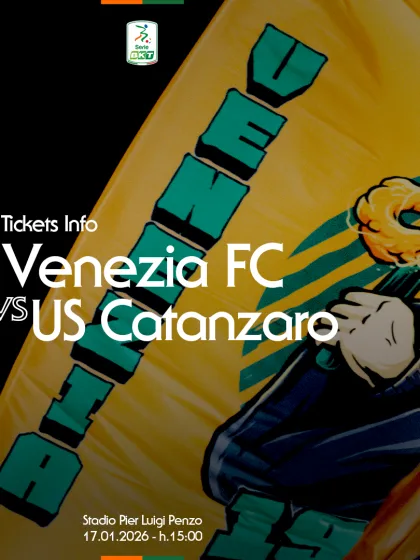 Serie Bkt 25/26: la prevendita per Venezia FC - Catanzaro