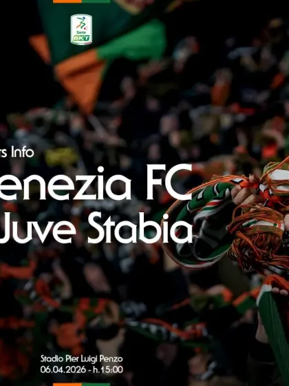 Serie BKT 25/26: la prevendita per Venezia FC - Juve Stabia