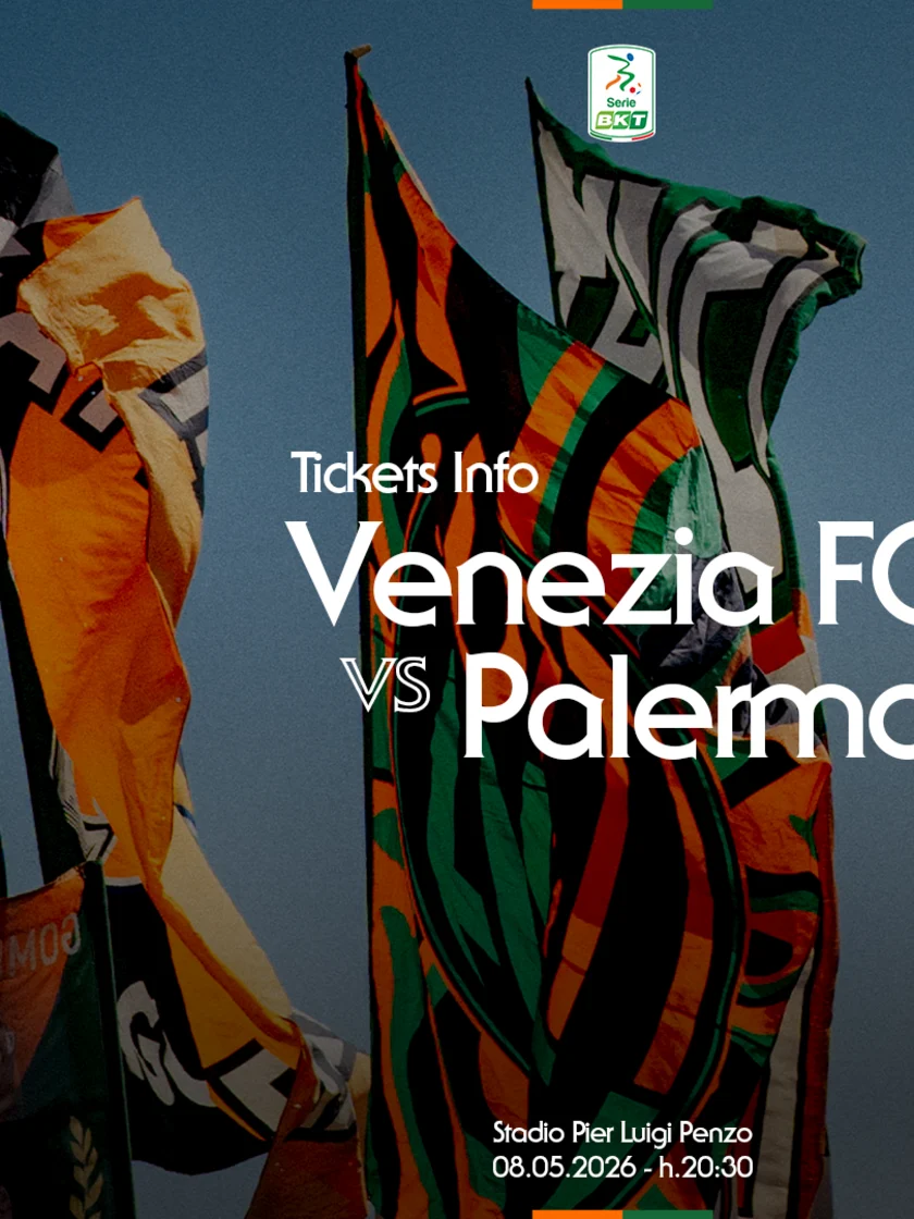 SERIE BKT 25/26: TICKET PRESALE FOR VENEZIA FC - PALERMO